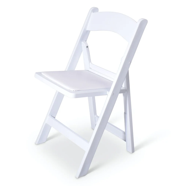 Witte stoelen - Elegant en stapelbaar | Gender Reveal